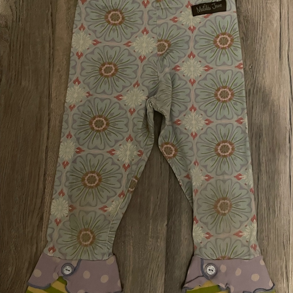Matilda Jane girls leggings size 6